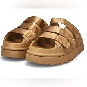 UGG GoldenGlow Slide Platform Sandals Women’s Size U.S. 8 New in Box